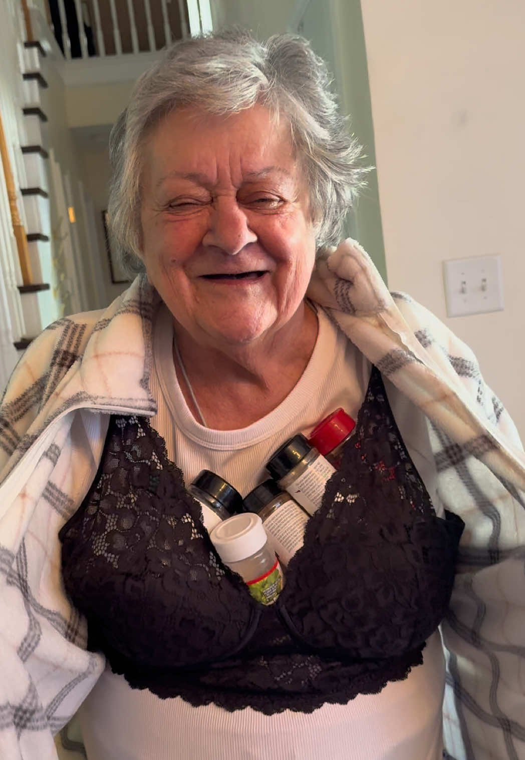 Granny really has some good costumes this year!! #badgranny #halloween #halloweencostume 