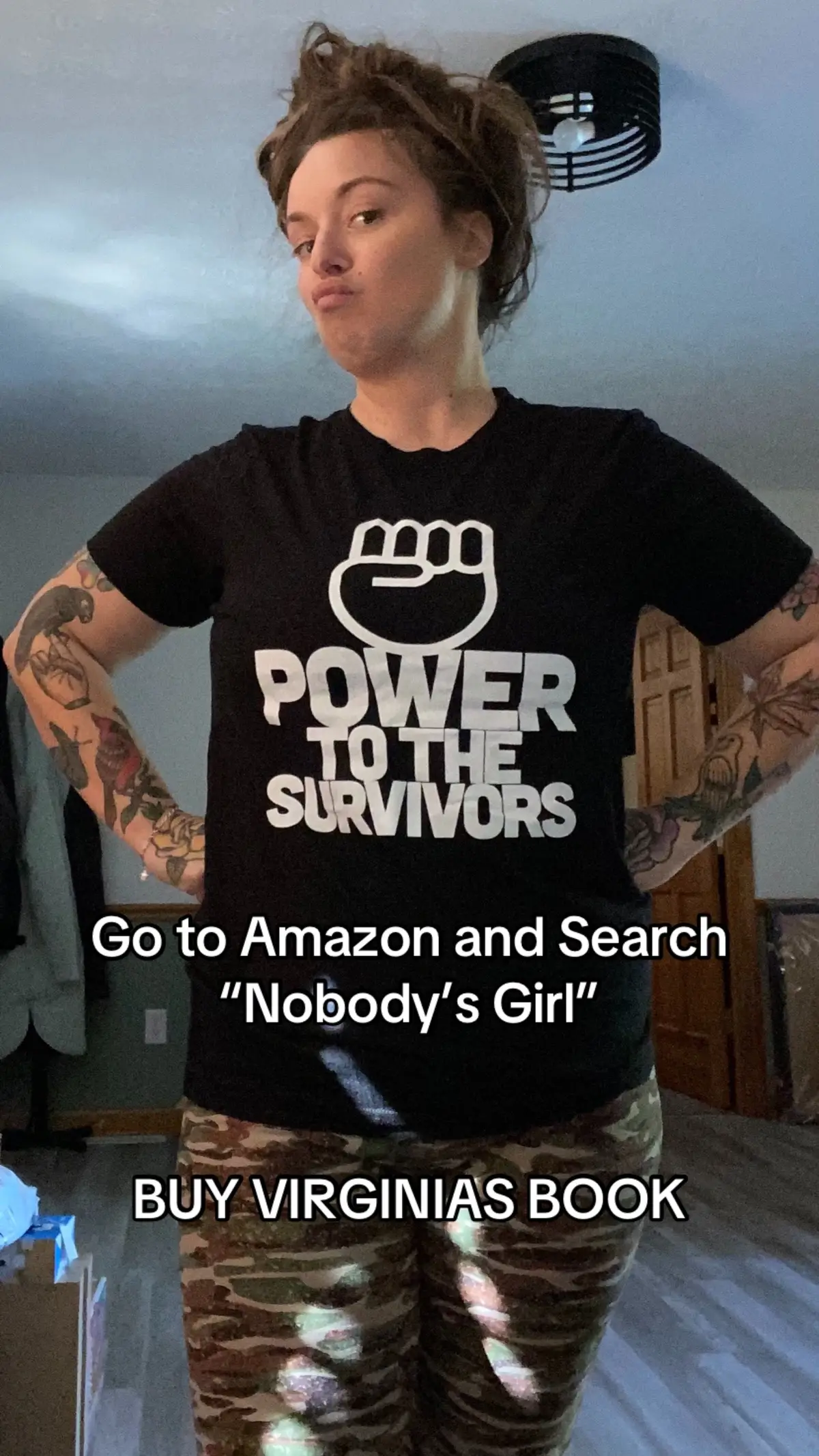 Go to Amazon and order her book. Just don’t get scammed because you know a lot of people will create fake listings (happens on every anticipated book). Search Nobody’s Girl by Virginia Roberts Giuffre 