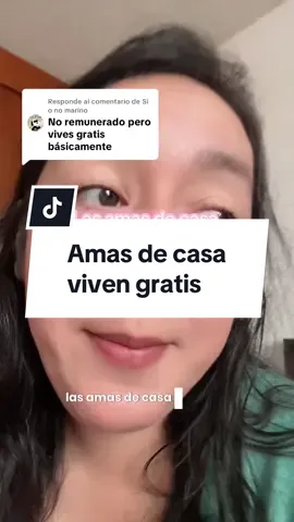 Respuesta a @Si o no marino #maternidad #amasdecasa #inegi #economía
