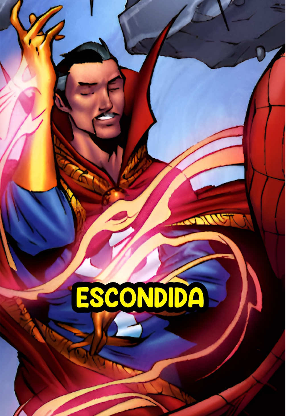 Doutor Estranho Rouba o Homem-Aranha por um Dia! #homemaranha #drestranho #marvel #marvelcomics #fyp 