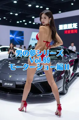 #Ai美女 #男の夢 #男の夢シリーズ #モーターショー美人 