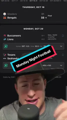 Monday Night Football #nfl #football #team #game #kalshi 