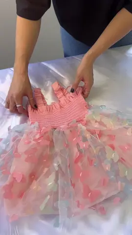 Vestido bebê menina borboleta brilhe do jardim encantado na aniversário 