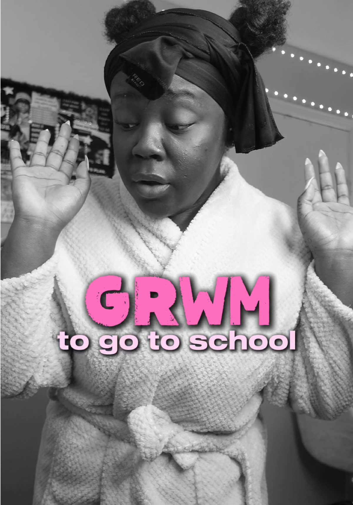 GRWM: to go to school 🩷 #fyp #fashion #grwm #getreadywithme #OOTD 