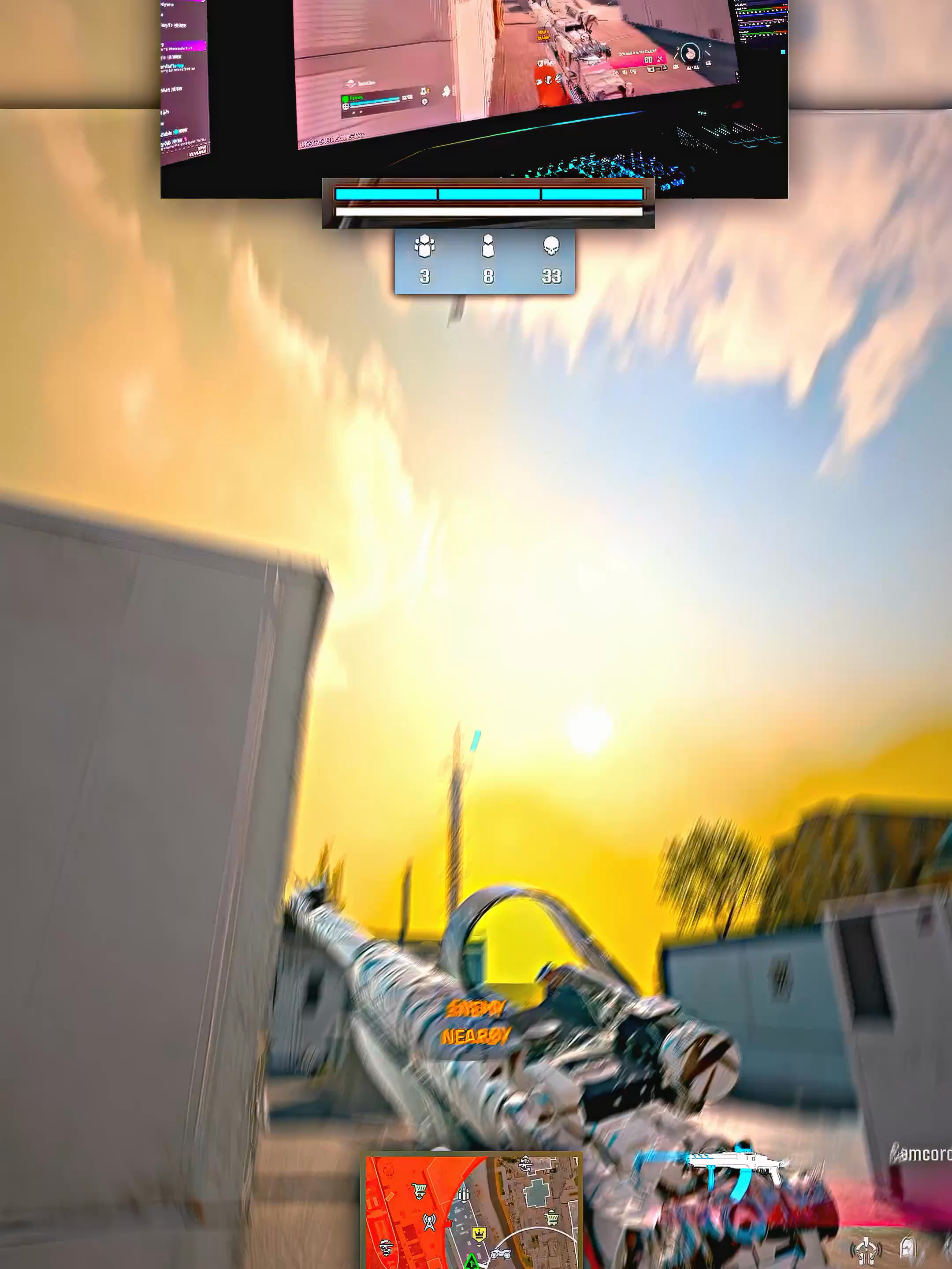 INSANE 1v6 Clutch with ZERO cheats class @ end #ffunkyjay #callofduty #warzone #rebirthisland