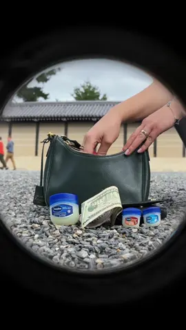 the art of being prepared  #vaselinejelly #liptherapy #beauty #bag 