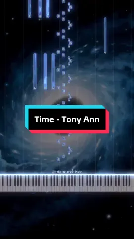 Time - Tony Ann #piano #tutorial #pianotok #fyp #tonyann 