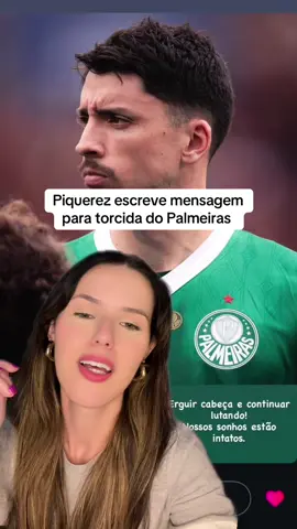 Piquerez seu lindo 💚 Aceitamos e entendemos seu português ✅ . #piquerez #crushdofutebol #palmeiras #futebol #MulheresNoEsporte 