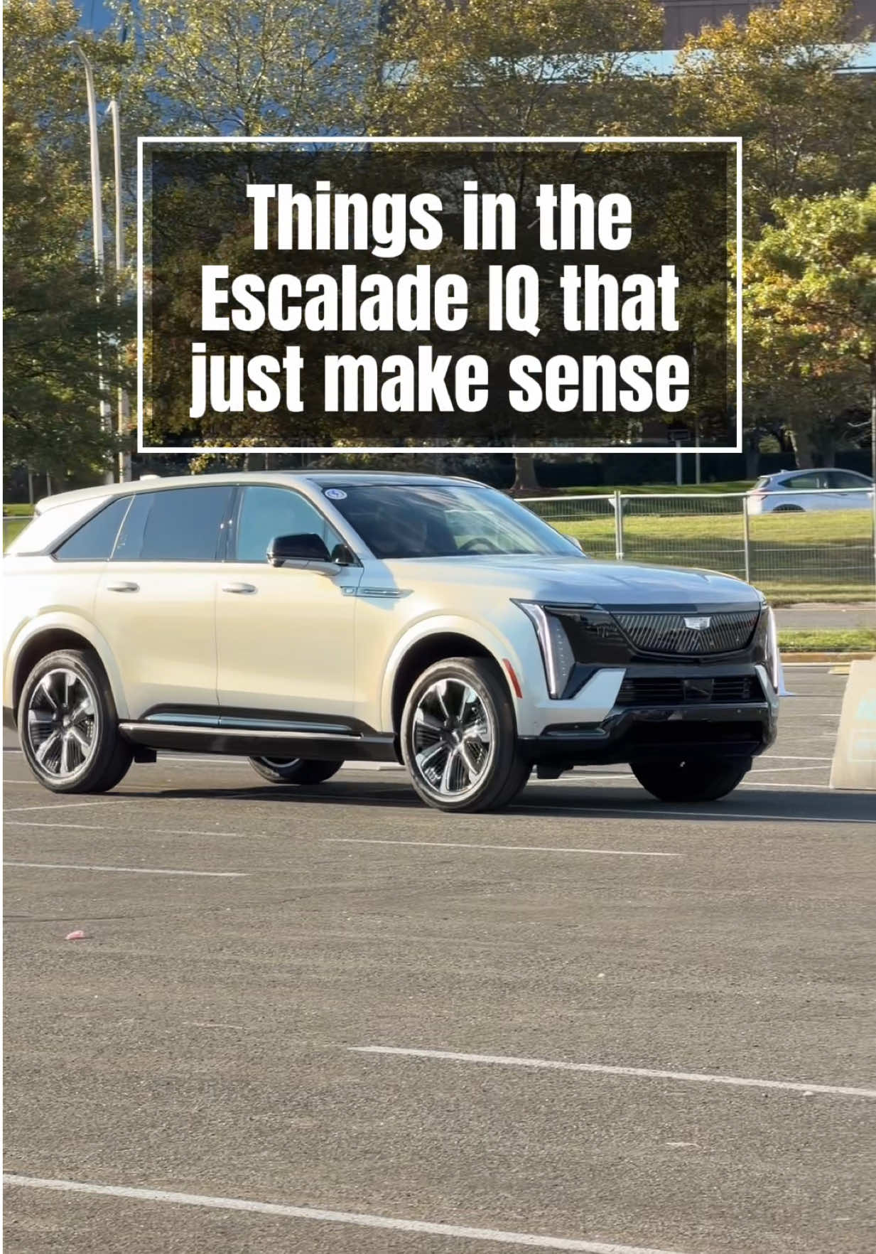 Features and options in the Escalade IQ that make your life just that much simpler and more convenient #cadillacofmanhattan #escalade #luxurysuv #luxurytech 