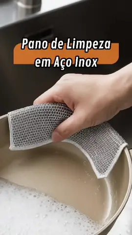 🧽 Kit Panos de Limpeza em Aço — Arear Panela, Fogão e Louça com Facilidade! Deixe sua cozinha sempre brilhando com o Kit de Panos de Limpeza em Aço, disponível em versões com 6, 12, 18 ou 24 unidades! 💥 Esses panos são reutilizáveis, resistentes e super eficientes, ideais para remover gordura, sujeiras difíceis e resíduos incrustados de panelas, fogões e utensílios. Feitos com material durável de alta qualidade, limpam profundamente sem riscar nem danificar as superfícies. 💪 Perfeitos para quem busca praticidade e economia na limpeza diária! ✨ Benefícios: ✅ Remove gordura e resíduos pesados com facilidade ✅ Reutilizável e de longa durabilidade ✅ Ideal para panelas, fogões, louças e superfícies de cozinha ✅ Tamanho prático: 20x19 cm ✅ Material: Aço inox + nylon resistente Transforme sua rotina de limpeza e garanta uma cozinha limpa, brilhante e sem esforço! 🌟 #panodelimpeza  #panodeaço  #limpezadecozinha  #arearpanela #casalimpa 