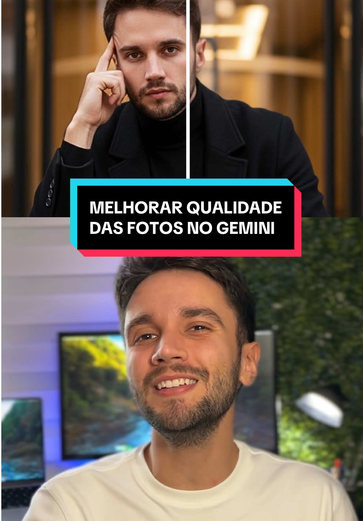 Técnica simples que deixa suas fotos do Gemini muito mais realistas! #gemini #geminiprompt #inteligenciaartificial 