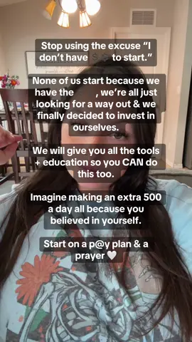One investment can lead you to success, freedom & happiness. You’ll never know until you start. #workingmom #MomsofTikTok #financialfreedom #sahmsoftiktok #digitalmarketing 