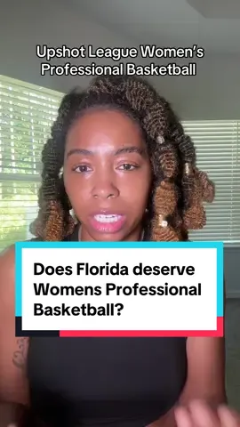 Replying to @bensongoodone Florida fans love sports, period. The way the state is governed doesn’t represent the people filling arenas and supporting women’s hoops. That’s why a new women’s league belongs here. #tiktokwomenssportscontest #womensbasketball #upshotleague 