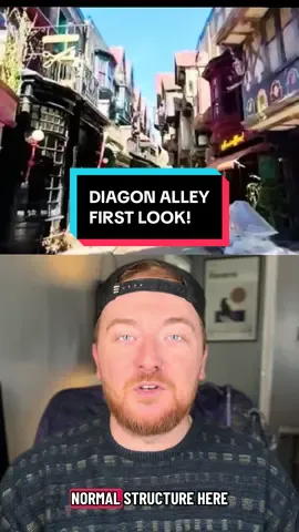 DIAGON ALLEY FIRST LOOK/ HBO HARRY POTTER SERIES #harrypotter #harrypottertiktok #hbo #diagonalley #harrypotteredit 
