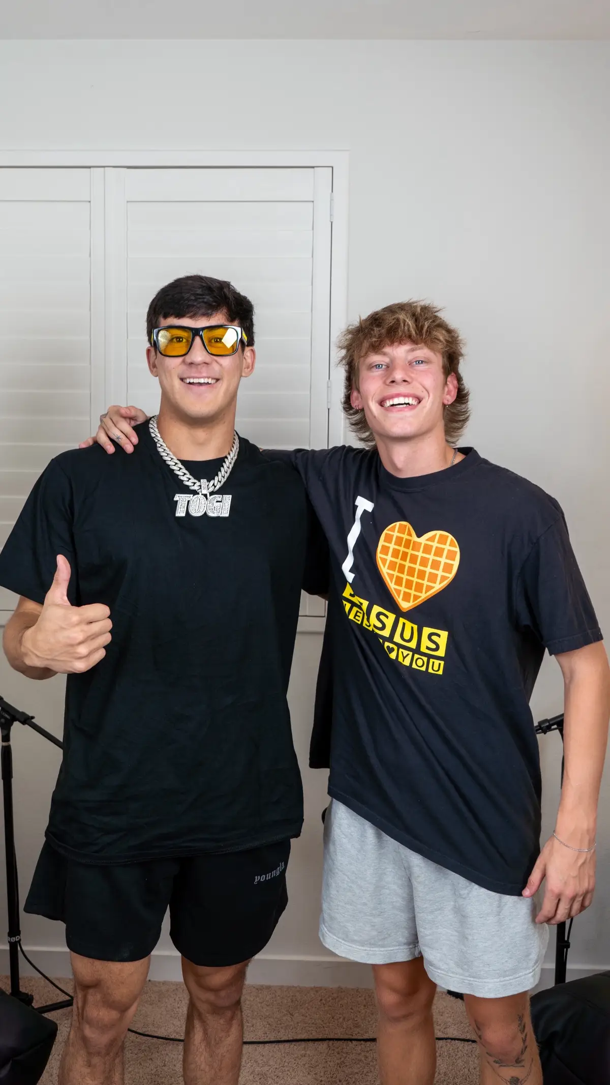 Today’s podcast episode is my new friend and brother Togi! Togi and I sit down to dive into how he rose to fame on social media, his experiences gambling in Vegas, and answering questions about Jesus and the Bible! To watch/listen to this interview search up “Bryce Crawford Podcast” on YouTube/Spotify/Apple❤️‍🔥