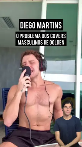DIEGO MARTINS E O PROBLEMA DOS COVERS MASCULINOS DE GOLDEN #analisevocal #diegomartins #kpopdemonhunter #vocalcoach #jackiex 
