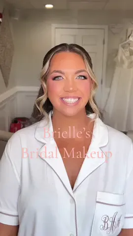 Brielle’s pretty bridal glam🤍#makeupartist #makeuptips #makeup #bridal #bridalmakeup 