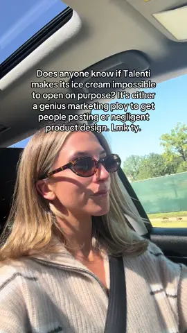 The optimist in me wants to say it’s genius.  #marketingstrategy #contentstrategy #marketingtips #talenti 