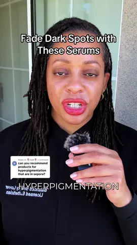 Replying to @🌷Sade🌷 here are 3 products at Sephora to help fade dark spots. @Sunday Riley @Shani Darden Skincare @EADEM #skincare #skintok #darkspots #hyperpigmentation #skincareproducts 