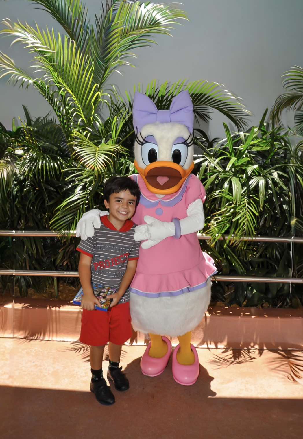 Meeting Daisy Duck. ✨ 📸 April 30, 2012 @Disney #Disney @Disney Parks #DisneyParks #WaltDisneyWorld #DisneyWorld #WDW