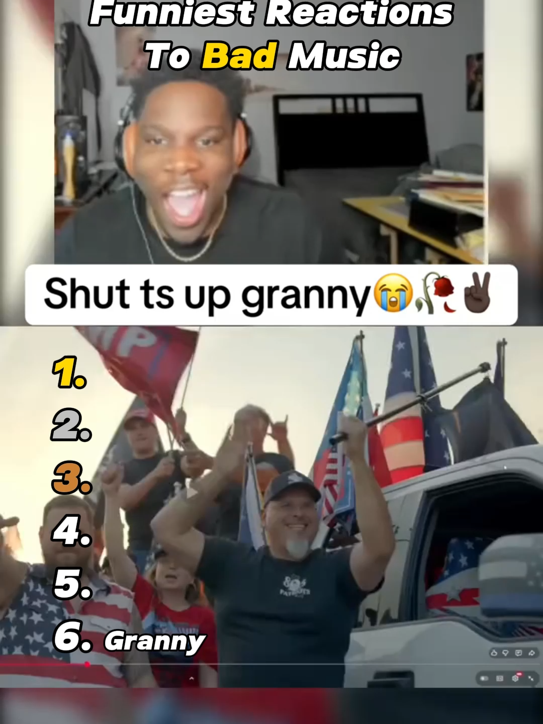 Funniest Reactions to Bad Music CC:@macdannyyy #fyp #viral #music #musicdiscovery #playlist #musictok #foryoupage #reactions #dax #trending