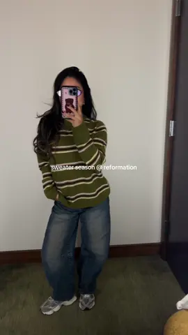 i fear i need all of them, including the blue one that wasn't in store 😭 @reformation #reformation #sweaterseason #fallstyle #falloutfitinspo 