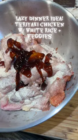 ✅✅✅ #teriyakichicken #chickenthighs #fyp #lazydinnerideas 