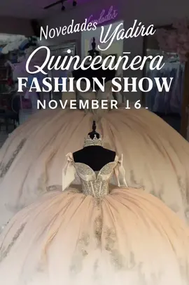 El gran día pronto se acerca 16 de noviembre!!🎀#northcarolina #fyp #quinceañera2025 #virall #fiesta2025 