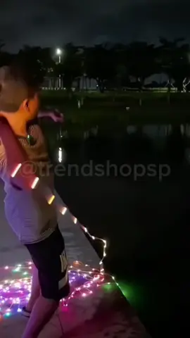 Luz de Fada solar ☀️☀️  #luzdefada #cristimas #decoracaodenatal #natal #arvoredenatal 