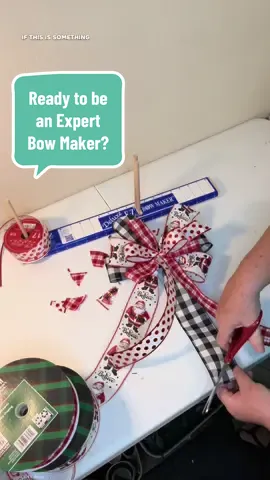 Are you new to #bowmaking and struggle with pairing ribbons to make the perfect #bow ?  Check out this bow kit with a pdf and video tutorial!  #DIY #christmas #christmasdecor 