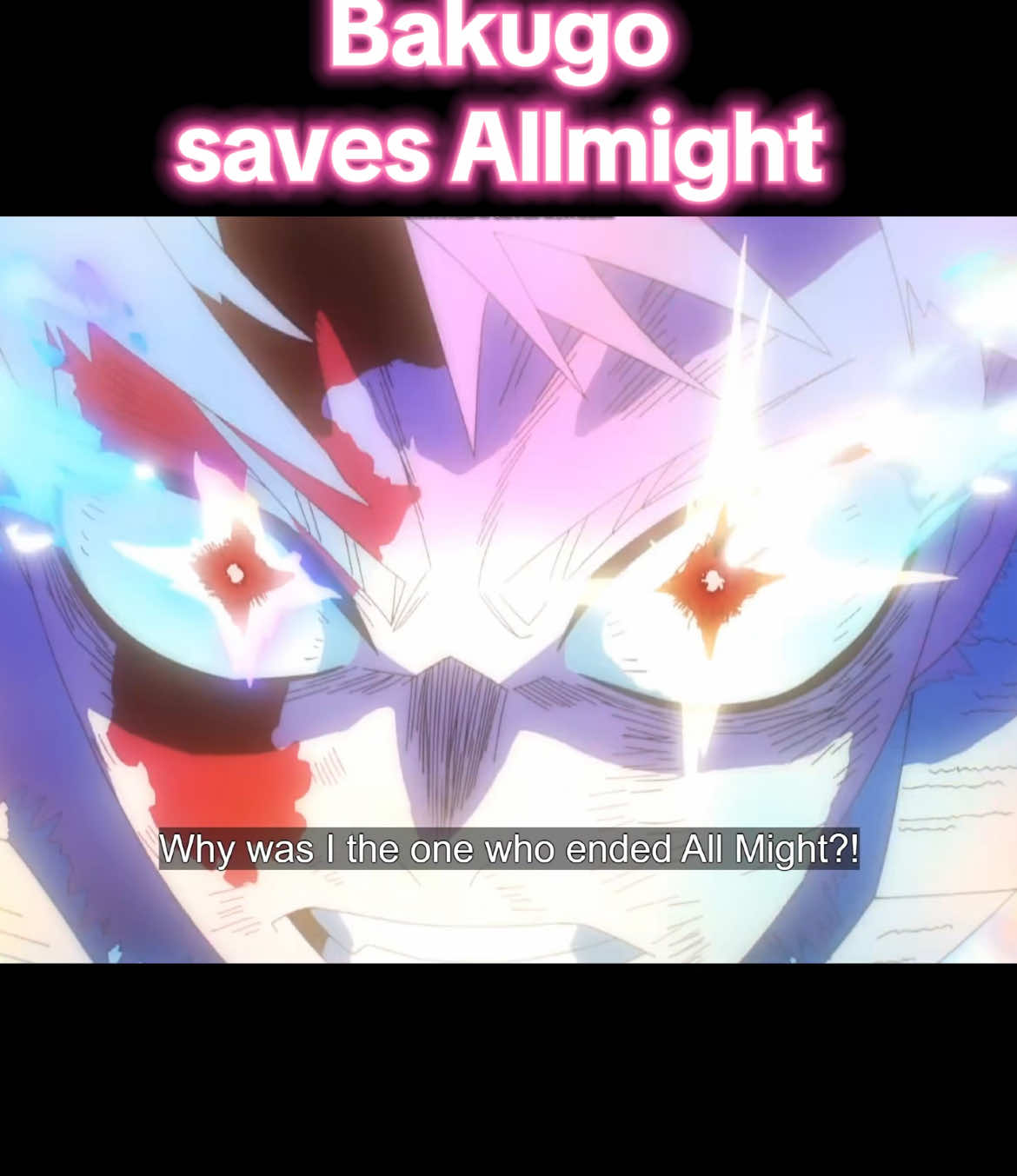 Bakugo saves Allmight!! #bakugo #deku #myheroacademia 