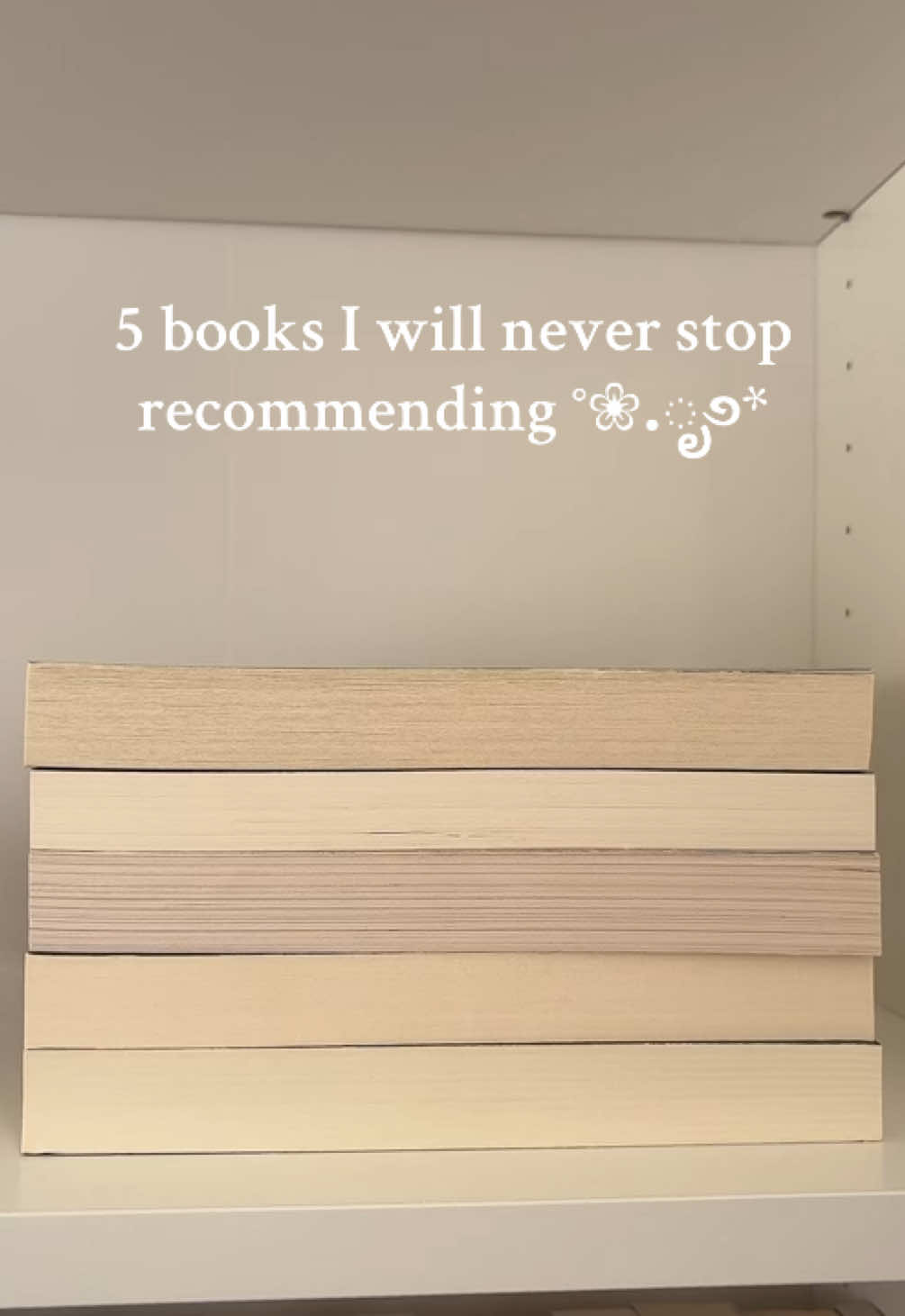 All 5 star reads 🌟#BookTok #book #xyzbca #fivestarreads #vrial 