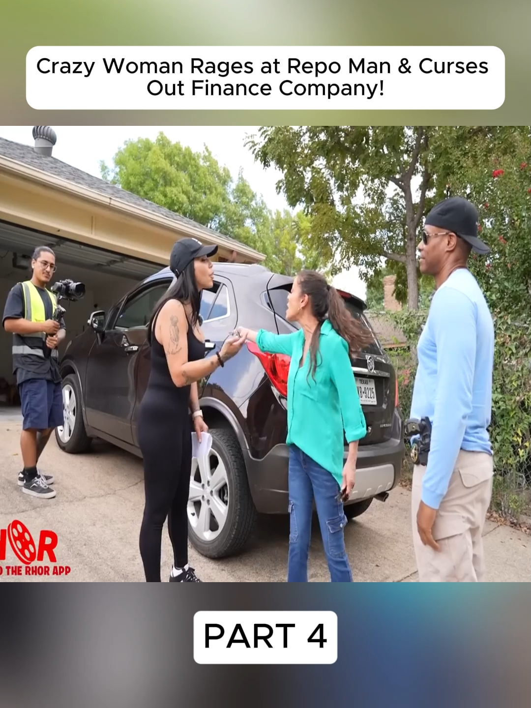 Crazy Woman Rages at Repo Man & Curses Out Finance Company! #repo #car #truck #viral