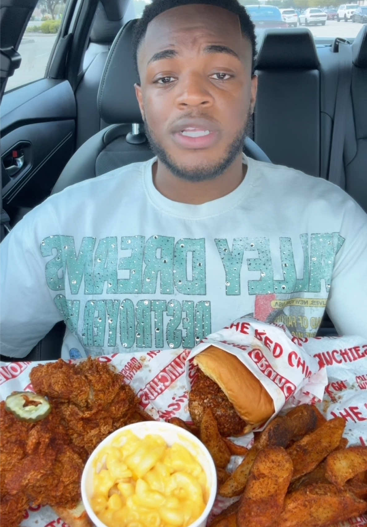 Finally trying The Red Chickz 🔥 #foodtiktok #fye #fyp #mukbang #Foodie 