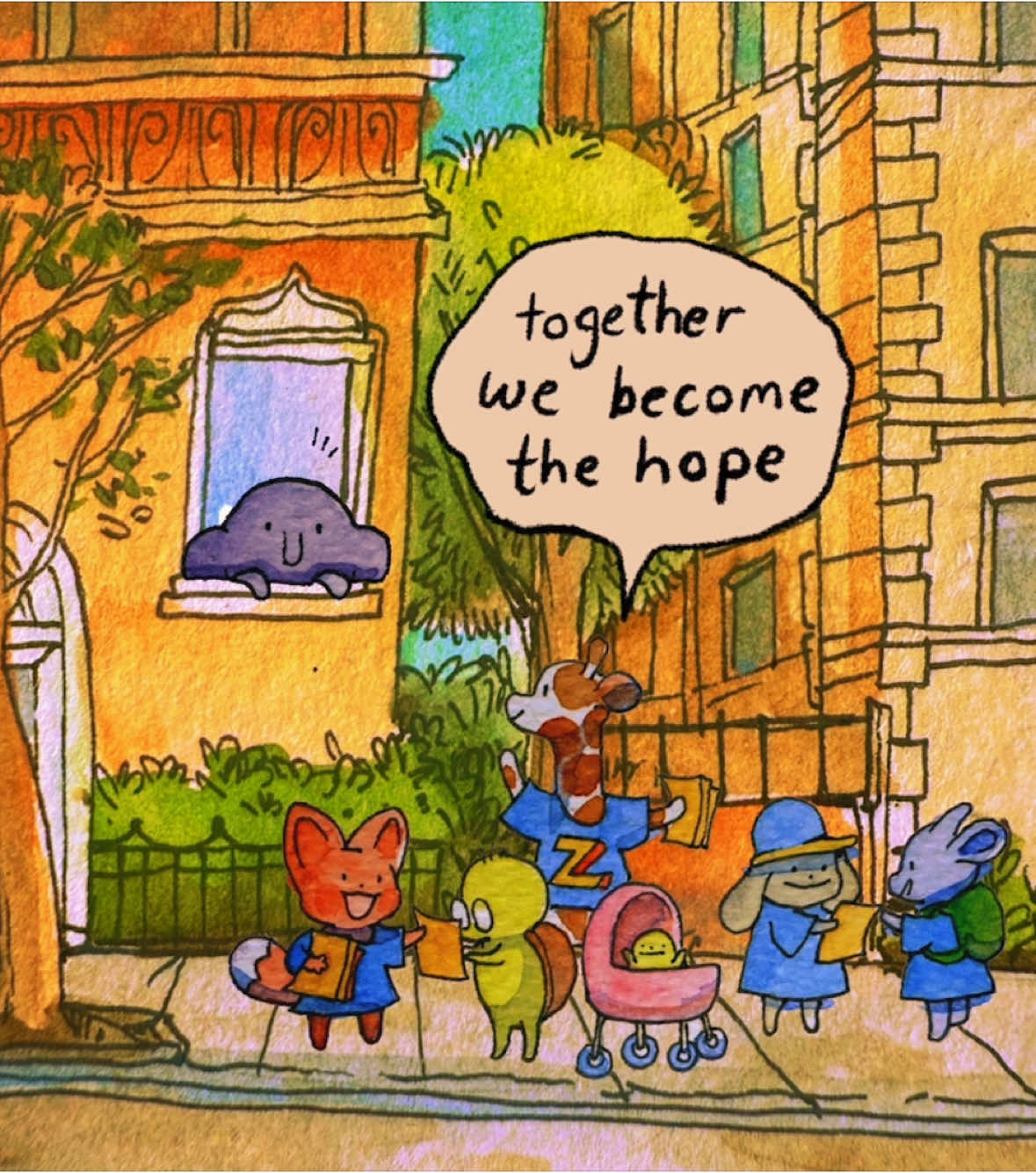 if you feel overwhelmed you’re not alone! Lets do what we can for each other, where can we serve best? A good world is just as likely as a bad one, and the power is within us. We are the hope we seek! #fyp 