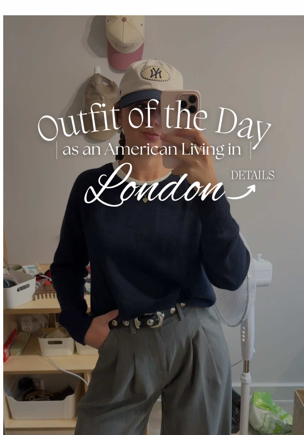 OOTD details for class at The London College of Fashion🇬🇧 happy Monday!!🤍✨ #fyp #foryoupage #london #fallfashion #gradschool 