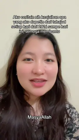 MasyaAllah, semoga ini sedikit membuat kalian semangat buat tahajud yaaa🥰