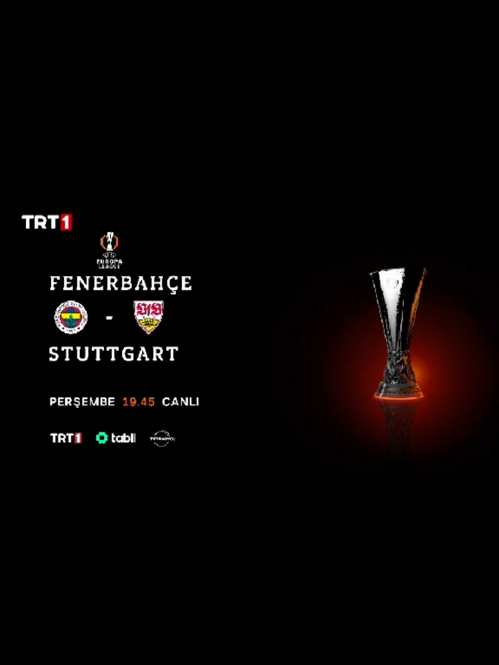 Futbol şöleni kaldığı yerden devam ediyor. 🏆 Temsilcimiz Fenerbahçe, UEFA Avrupa Ligi'nde sahasında Alman ekibi Stuttgart'ı ağırlıyor. ⚽ Fenerbahçe - Stuttgart maçı perşembe günü saat 19.45'te TRT 1, tabii ve TRT Radyo 1'de! 📺  #fenerbahçe #fyp #fb #fenerbahce #fpy 