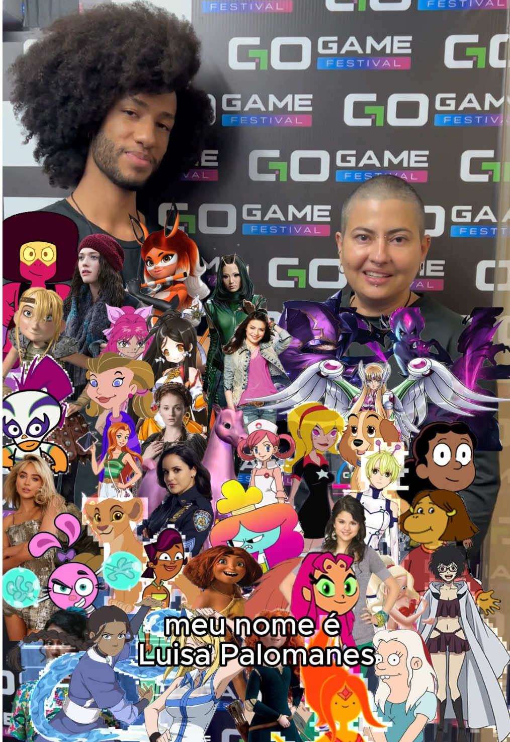 Que taaanto de personagens a Luisa Palomanes dubla #Anime #dublagem #luisapalomanes #icarly #harrypotter