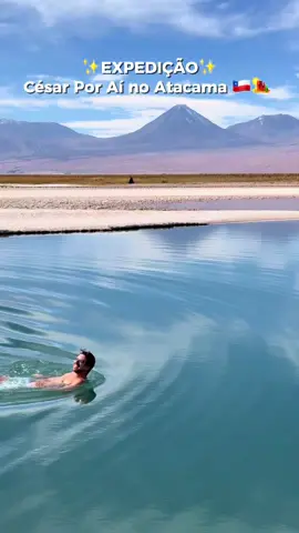 EXPEDIÇÃO CÉSAR POR AÍ NO ATACAMA 2025 🇨🇱✨ Bora viajar junto comigo para o DESERTO DO ATACAMA no Chile? 😍 🗓️ Entre os dias 14 e 20 de dezembro de 2025 vai rolar a EXPEDIÇÃO CÉSAR POR AÍ NO ATACAMA em parceria com a @araya.atacama com um roteiro incrível passando pelos principais atrativos da região!  📍QUAL O ROTEIRO DA VIAGEM? •Lagoas Escondidas e Cordilheira do Sal •Experiência Astronômica •Lagoas Altiplânicas e Pedras Vermelhas •Vale da Lua, Lagoa Cejar e Lagoa Tebinquiche •Geyser El Tatio •Passeio de balão (opcional) •Termas de Puritama 👉🏻 Pra ver o roteiro completo é só comentar “quero” que eu envio! ✅ O QUE A VIAGEM INCLUI? - Guia e transporte em todos os passeios; - Transfer ida e volta do aeroporto de Calama; - Hospedagem em San Pedro de Atacama (Hotel La Casa de Don Tomás); - Refeições nos passeios (incluindo vinho nos almoços); -Roupão nos passeios aquáticos; - 3 Fotografias profissionais no passeio Astronômico; -Minha presença :D ❌O QUE A VIAGEM NÃO INCLUI? - Passagem aérea até Calama; - Jantares e refeições não mencionadas no roteiro; - Seguro viagem. 💰QUANTO CUSTA A EXPEDIÇÃO? A partir de R$8.894 por pessoa (valor em quarto duplo).  💳 COMO É FEITO O PAGAMENTO? Para garantir a sua vaga há o valor de R$1.400 (não reembolsável) pago à vista. O valor restante pode ser parcelado em até 6x sem juros ou à vista com 5% de desconto. ✨COMO SABER MAIS E RESERVAR? Mande seu e-mail para contato@reservasaraya.com! Vamos fazer todas as reservas e responder as dúvidas por lá. E aí, quem vai embarcar comigo nessa? CORRE que são vagas limitadas! 💙
