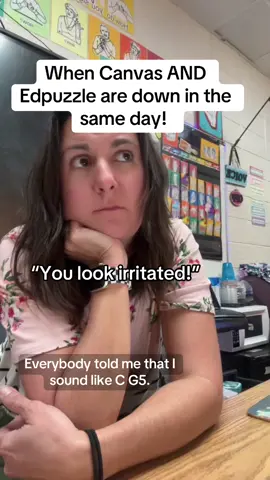 And they’re irritated because Snapchat is also down! #teachersoftiktok #aslteacher #amazonoutage 