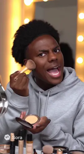 @IShowSpeed doing his make up part 2 #fyp #foryoupage #fypシ #viral 