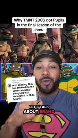 Replying to @SkullX_4000 #greenscreen Glad you noticed it! Ever wondered why the Back to the sewers 2003 TMNT look so close to the TMNT 2007 movie! Let’s breakdown The evolution & brand synergy of it all! #tmnt #teenagemutantninjaturtles #tmnt2003 #tmnt2007