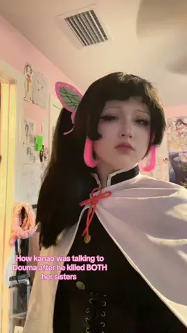 “Why were you ever born” #demonslayercosplayer #fypシ゚viral #kanao #kanaotsuyuri #demonslayer 