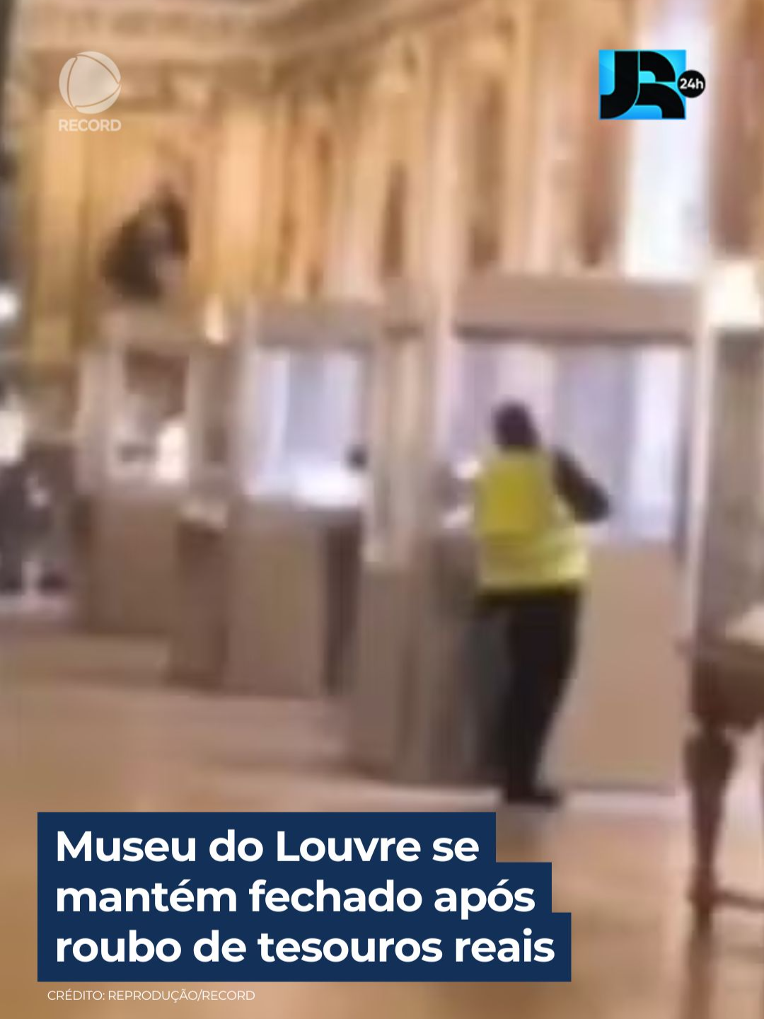 Um dos principais museus do mundo, o Louvre, na França, permaneceu fechado hoje, um dia depois do roubo de joias históricas da realeza francesa. Tesouros de valor incalculável foram levados, e até agora ninguém foi preso. 👉 Veja essa e outras notícias em R7.com/JornalDaRecord #JornalDaRecord #JR24H