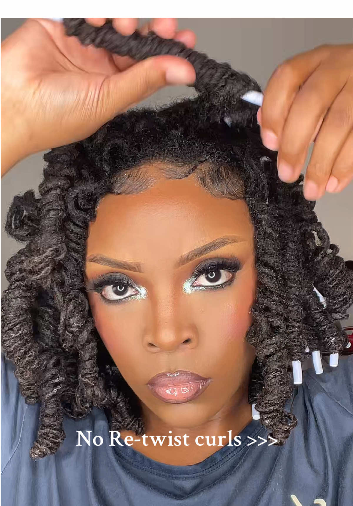 Curly Loc Inspo 🌸 • • • • #locstyles #locs #curlylocs #curls #creatorsearchinsights 