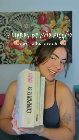 nem só de livros de ficção esse perfil vive…. citados no vídeo: ✧ comporte-se - robert sapolsky  ✧ social: why our brains are wired to connect - matthew d. lieberman ✧ por que nós dormimos - matthew walker #booktokbrasil #neurociencias #habitos #sono #comportamentohumano #fy #fyppp 