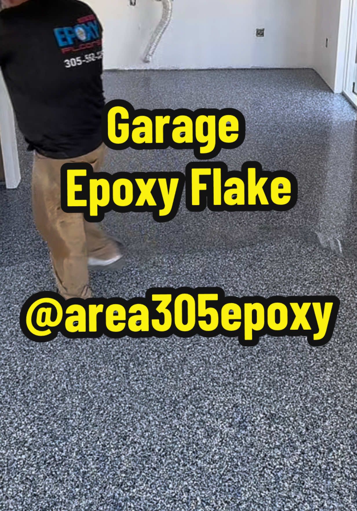 Garage Epoxy Flake, Epoxy Garage#creatorsearchinsights#epoxy #epoxygarage #miami #area305epoxy  