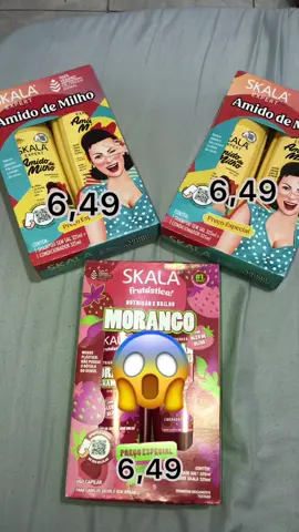 KIT SKALA SHAMPOO E CONDICIONADOR POR 5,99 E TINTA COR&TON POR 10,49 😱 #promoção #mercado #Vlog #skala #skalacosmeticos 