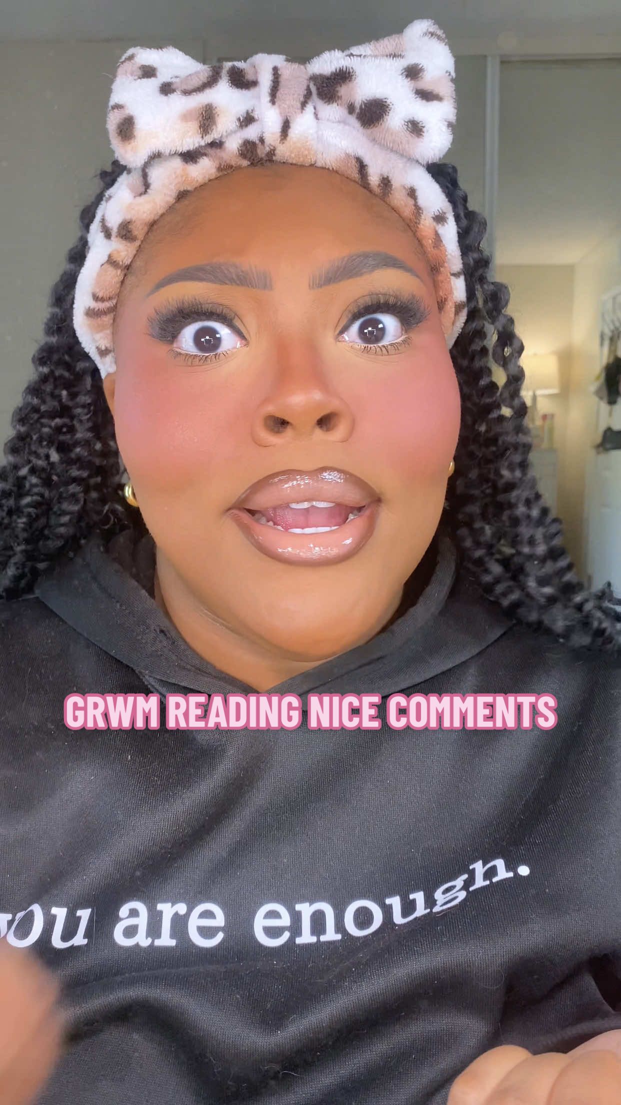 GRWM while reading my nice comments 🥹🩷 Thank y’all so much for always supporting me along my journey 🥲🤎 You all have truly changed my life for the better, and I love y’all more than ever..always 🫶🏽 ⚠️🩷 HOW TO ENTER 🩷⚠️ 1.  FOLLOW @ Serenttaaa on both Tik Tok AND Instagram (🔗 IB) 2. SUBSCRIBE to me on YouTube for an extra entry 🤭 (@Serenttaaa 🔗 IB) 3.  LIKE this video 4.  COMMENT ONCE on this video TAGGING 3 FRIENDS  💕 RULES 💕 1.  You MUST be 18 years of age or older, or have your legal parent/guardians permission to enter 2.  You MUST be a current resident of the 50 states in the United States of America 3. ONE entry is allowed per Tik Tok account  4. THREE winners will be chosen 5. The winners will be chosen at random 6. The winners will receive a direct message from my Tik Tok account ONLY (@ Serenttaaa) 7. The winners have 24 hours from the time my direct message was sent in order to respond and claim their prize 8.  Please be sure that your Tik Tok account is set to PUBLIC/ALLOWS DM's so I can direct message you if you are the winner 9. This giveaway will end, and will not allow further entries on Sunday October 26th, 2025 at 11:59 PM PST. 10. This giveaway IS NOT affiliated with Instagram, Tik Tok, YouTube or any of the brands seen/mentioned within this video. Goodluck everyone 🎉🤪💖 #makeuptok #blackgirlmakeup #blackgirlmakeuptutorial #blackgirlmakeupvideos #blackgirlcontentcreator #grwm #getreadywithme 